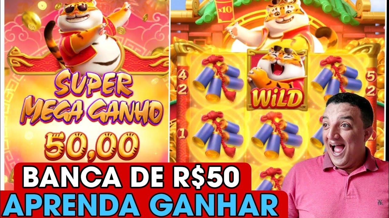 FORTUNE TIGER COMO JOGAR COM BANCA DE R$50 APRENDA A GANHAR!